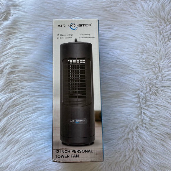 NEW in Box-Air Monster 12” Personal Tower Fan - Picture 1 of 4